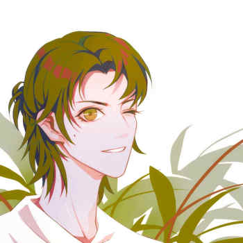 附加遗产188男团温小辉平涂日系我要上首推头像插画绘画作品