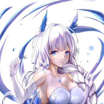 碧蓝航线 光辉_碧蓝航线光辉平涂日系巨乳头像插画绘画作品