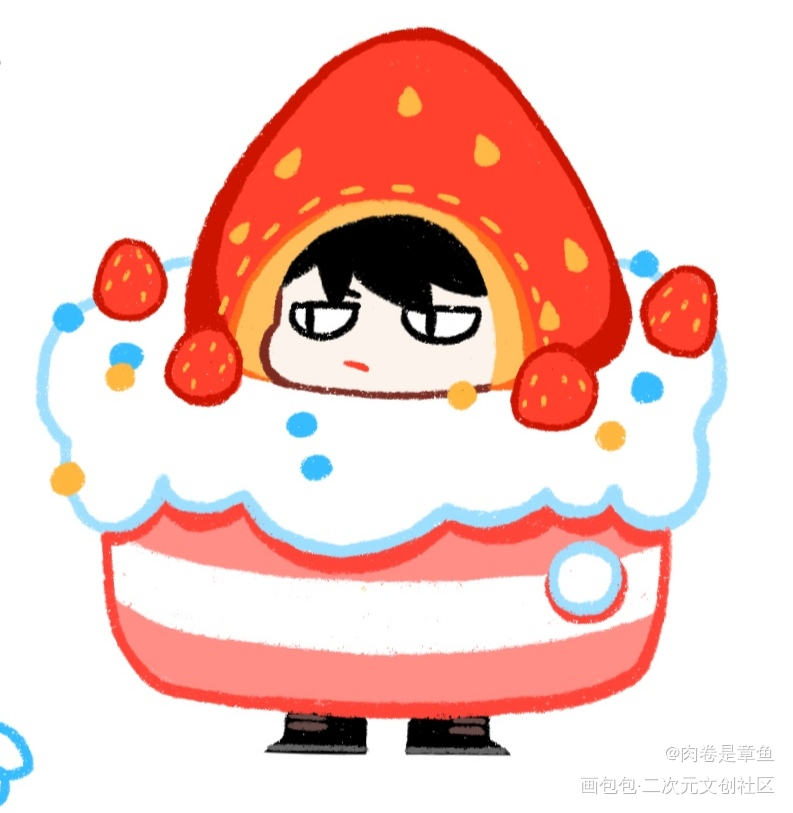 无话可说小表情_第五人格Q版冷静无话可说头像绘画作品