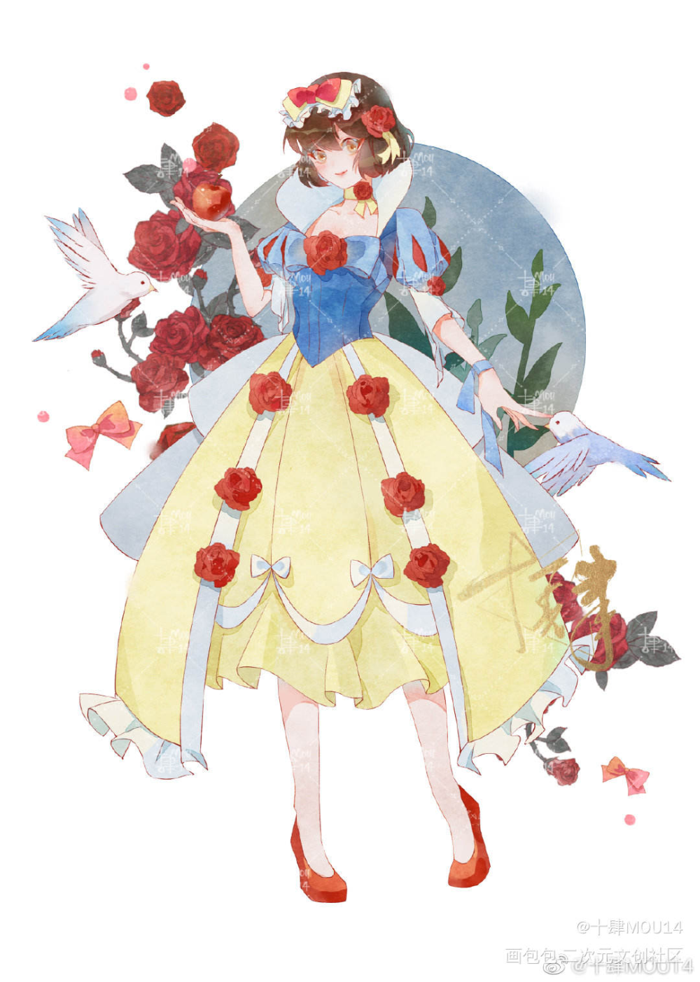 白雪公主_同人绘画作品