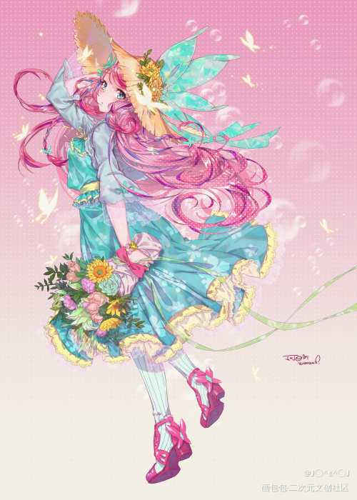 柔柔_小马宝莉柔柔平涂日系我要上首推绘画作品