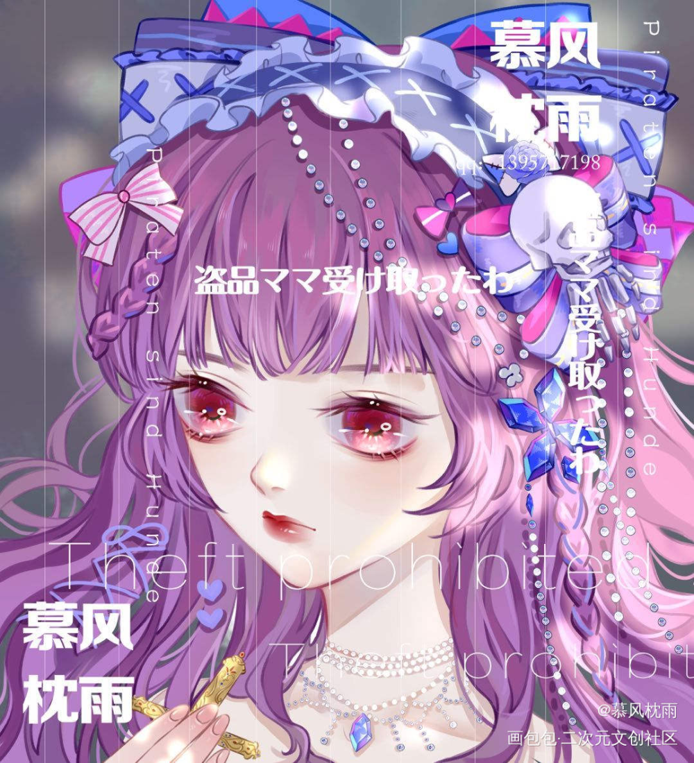 头像_厚涂日系我要上首推头像oc绘画作品