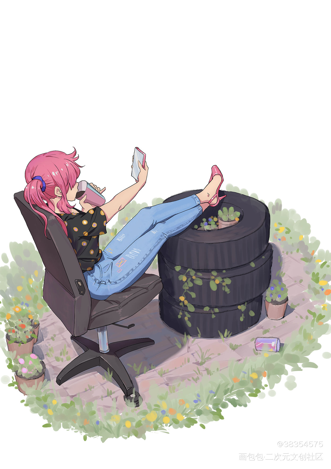 2020315_日系插画原创绘画作品
