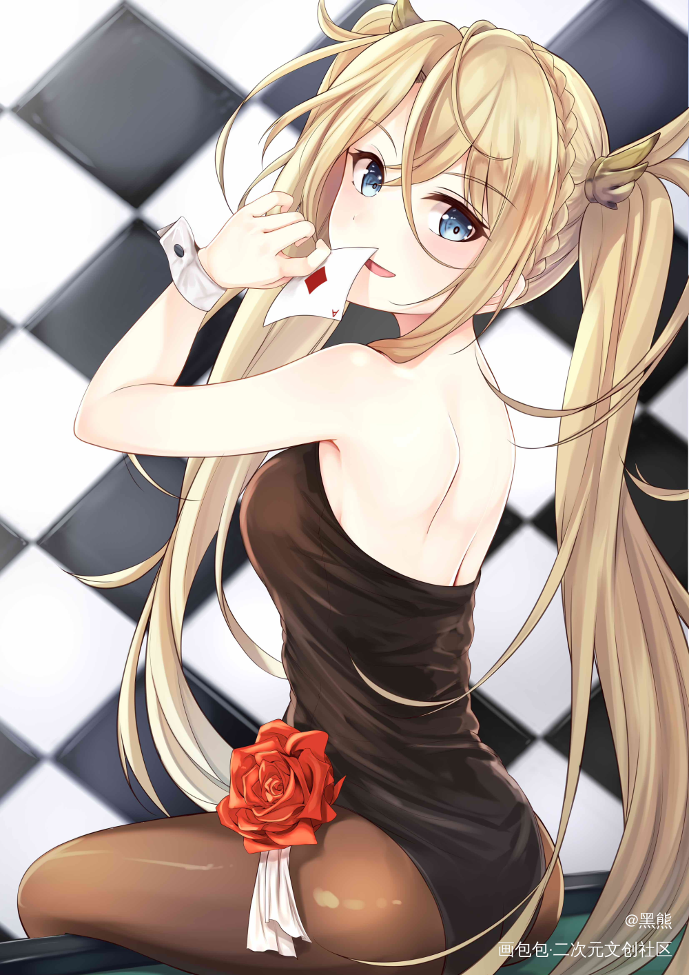 ×   ！= = ！_布拉达曼特日系头像fgo手游绘画作品