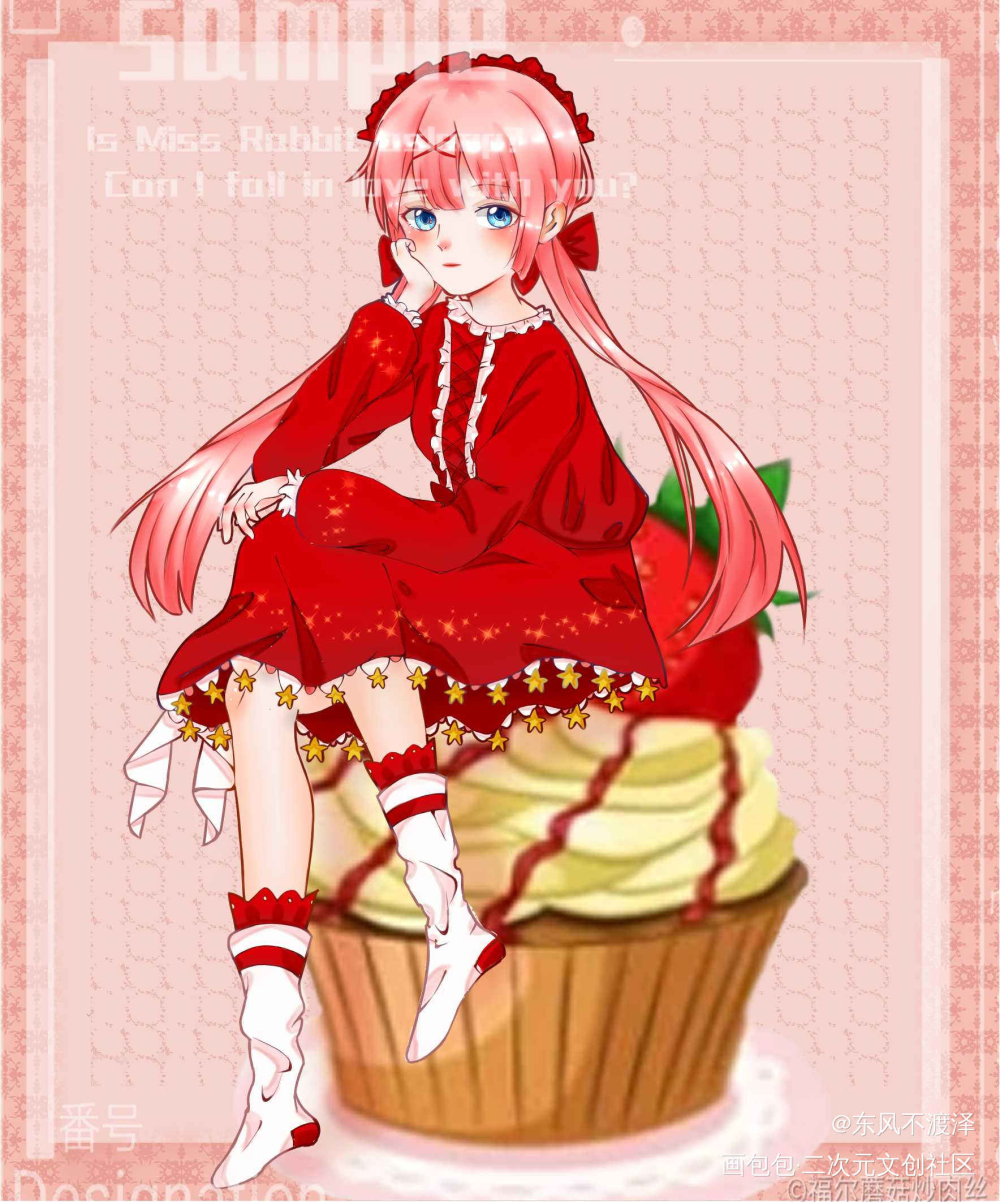稿子_平涂日系我要上首推oc绘画作品
