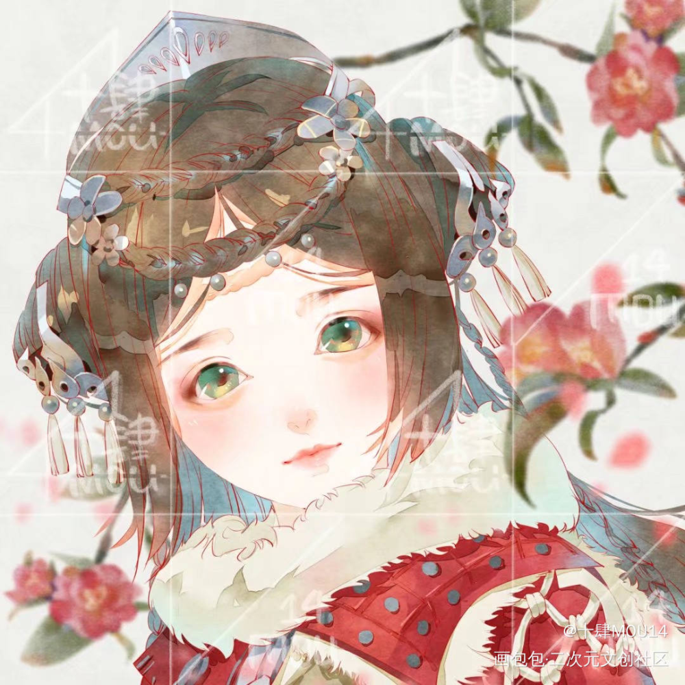 客单_剑网3绘画作品
