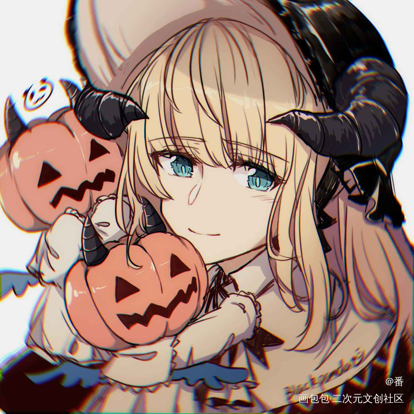挽歌_明日方舟夜莺绘画作品