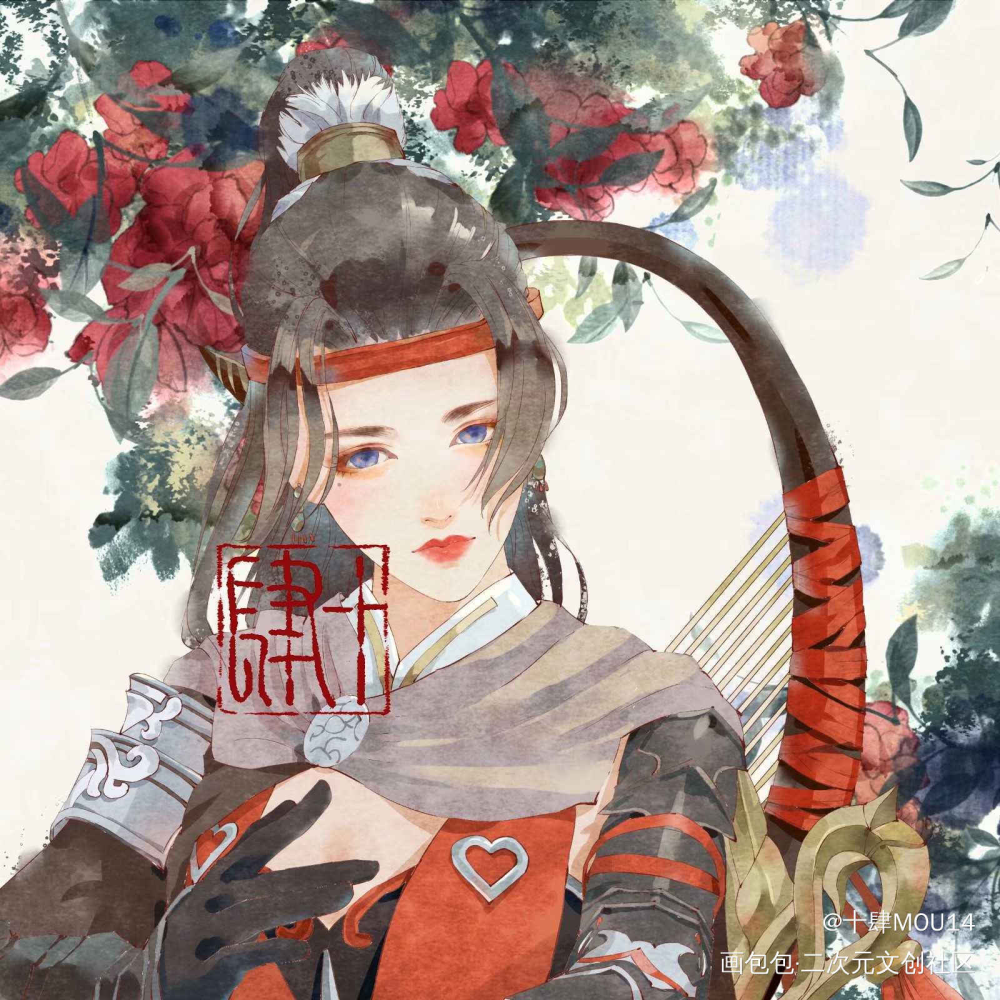 客单_剑网3绘画作品
