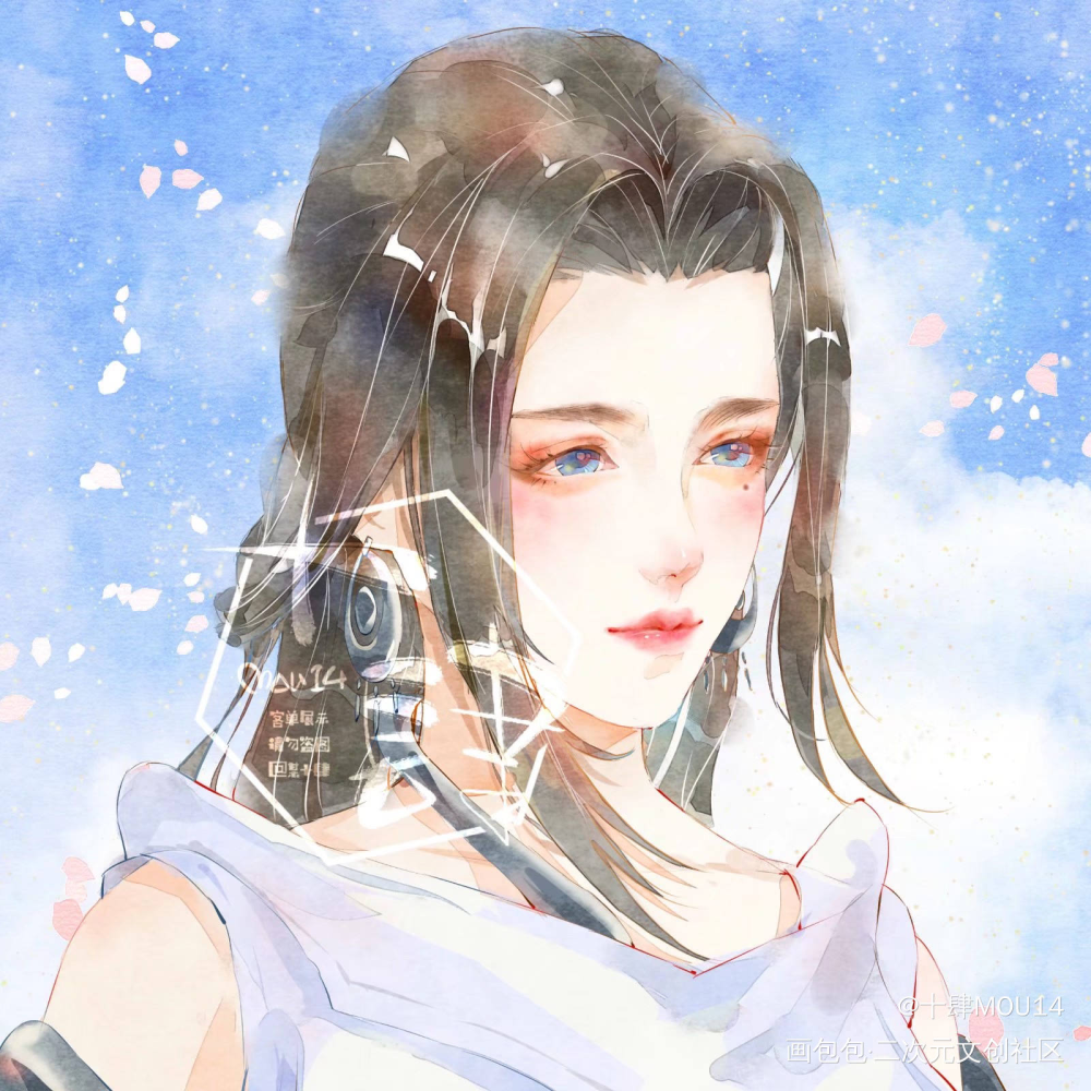 客单_剑网3绘画作品