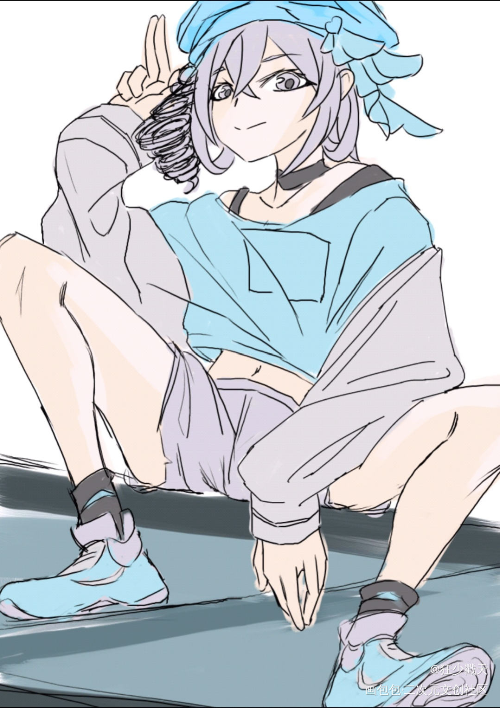 崩坏三_鸭子崩坏三绘画作品