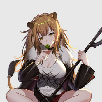 推进之王_明日方舟推进之王厚涂绘画作品