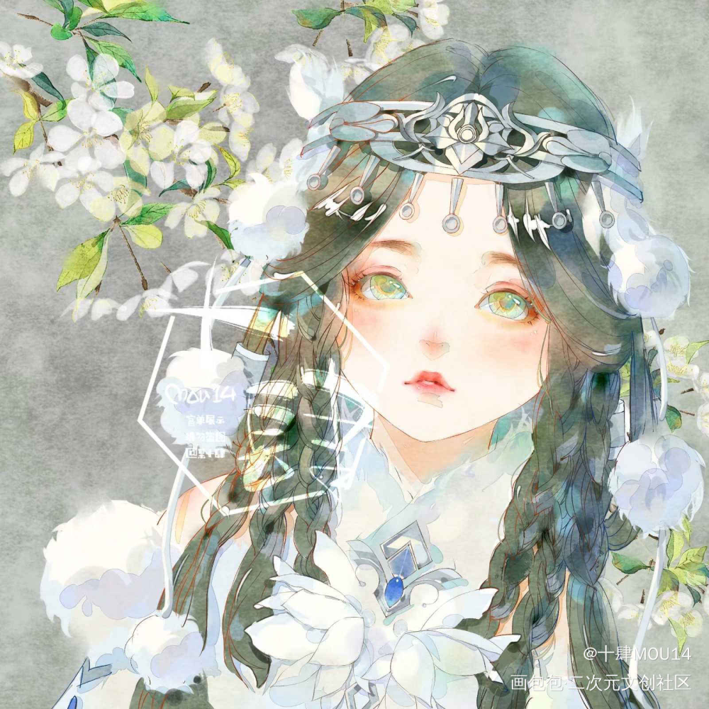 客单_剑网3绘画作品