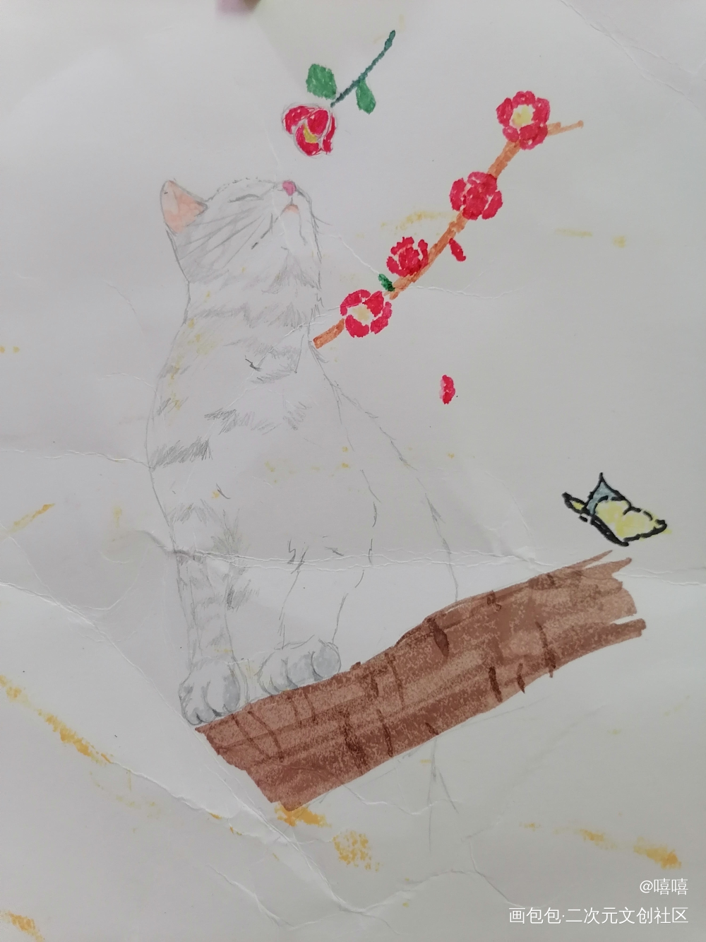 马克笔真的好难上手啊哭了_手绘微博绘画作品