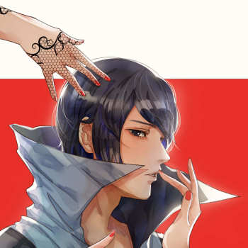 喜多川祐介_女神异闻录5喜多川祐介水彩日系我要上首推头像插画绘画