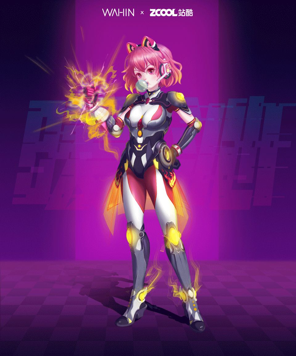 凌魂少女_暖沁凉然厚涂日系头像华凌少女绘画作品