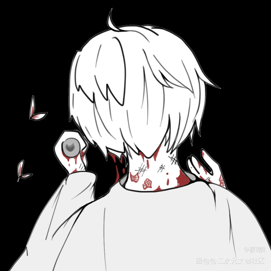 小白哥）_王者荣耀李白绘画作品