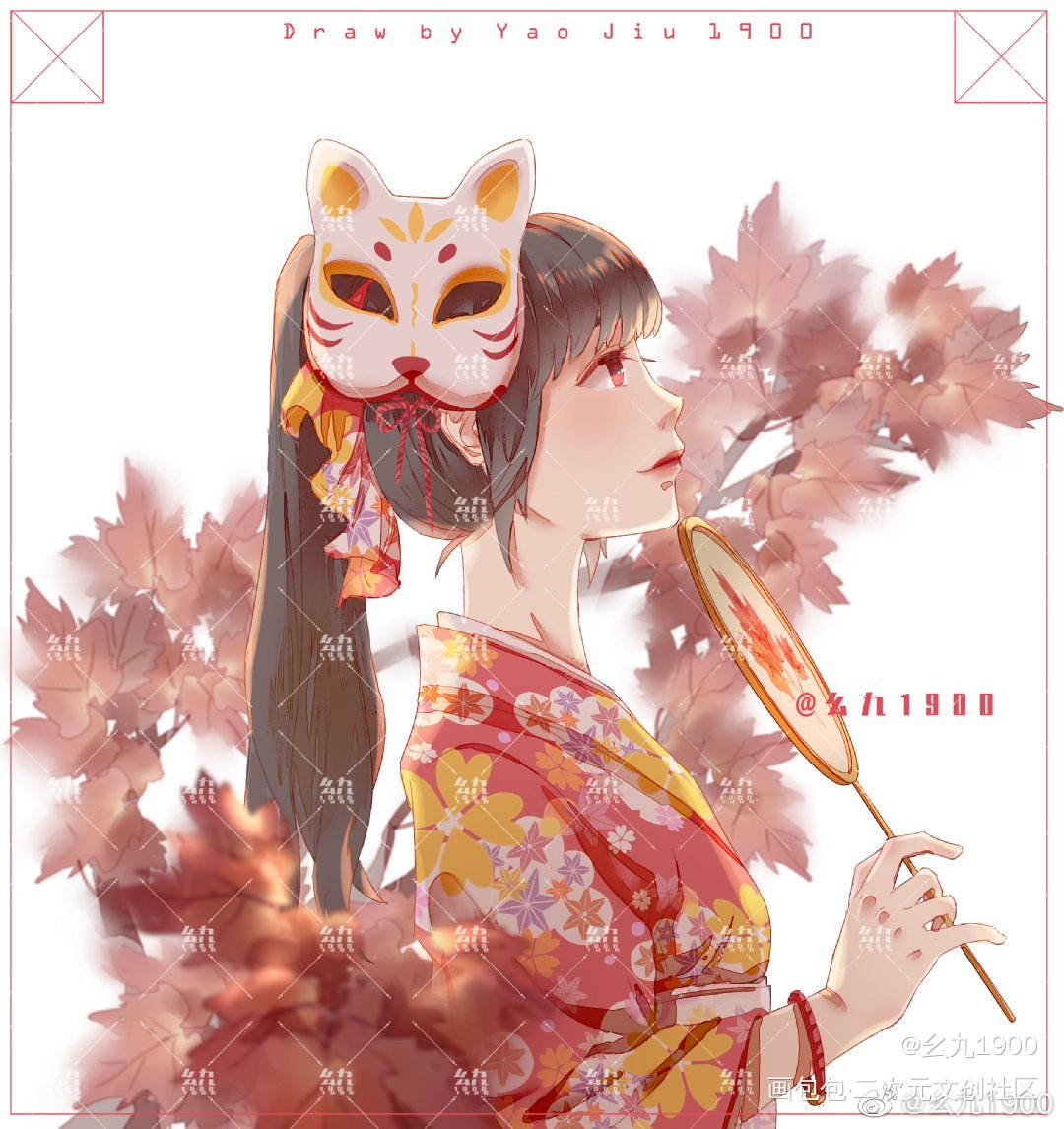 画了情侣头像！_立绘平涂日系求点评求配文我要上首推原创绘画作品