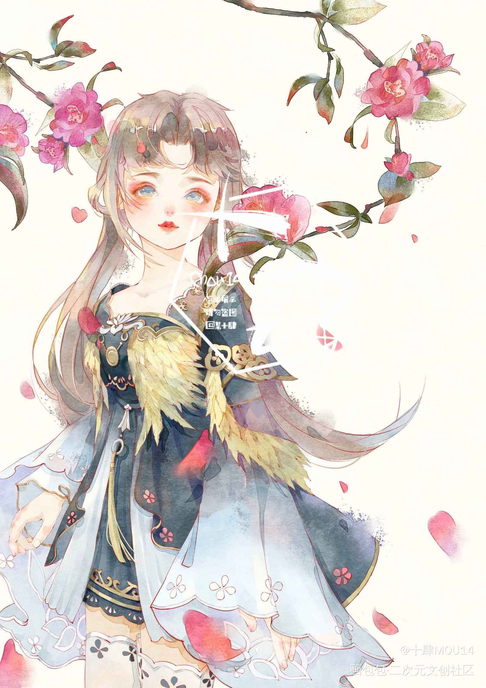 客单_剑网3绘画作品