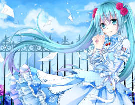 初音-Lolita_绘画作品