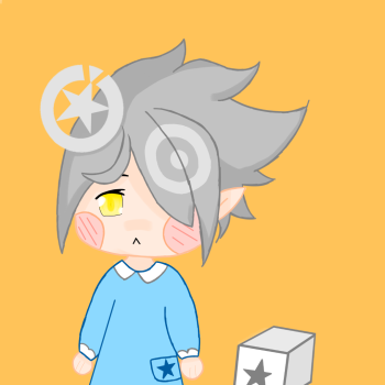 又忘加高光了_凹凸世界丹尼尔q版幼稚园绘画作品