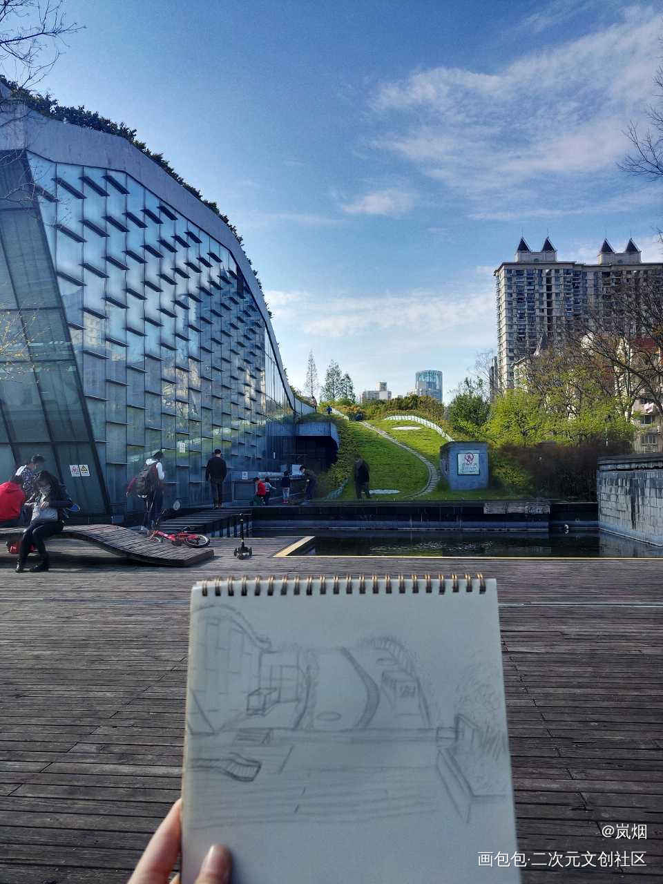 写生_景色写生绘画作品