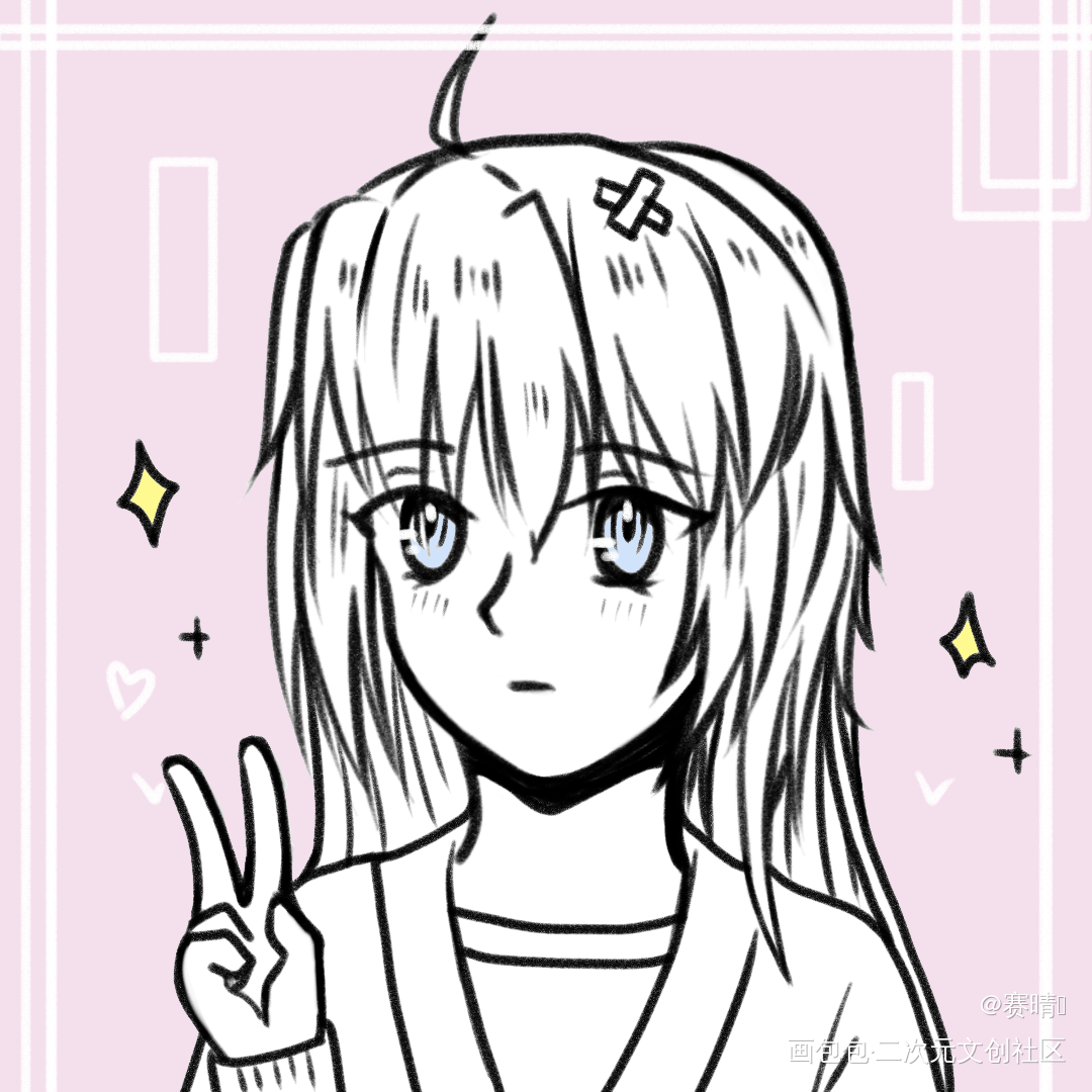✨_原创女头绘画作品