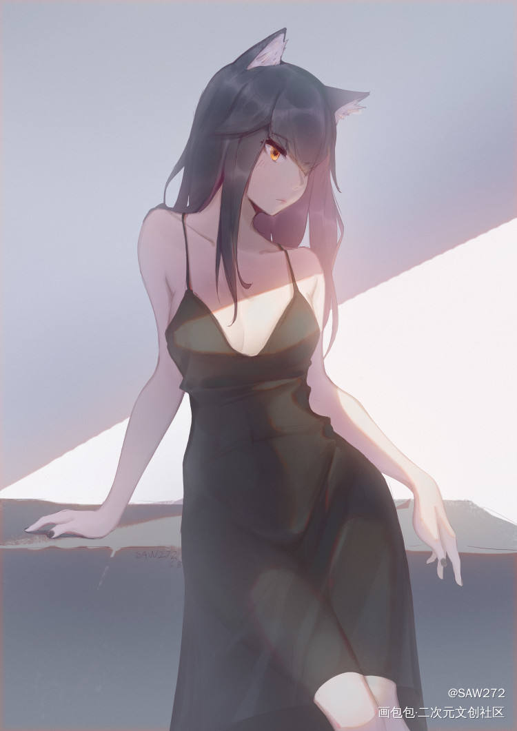 明日方舟 德克萨斯_明日方舟德克萨斯平涂日系头像插画绘画作品