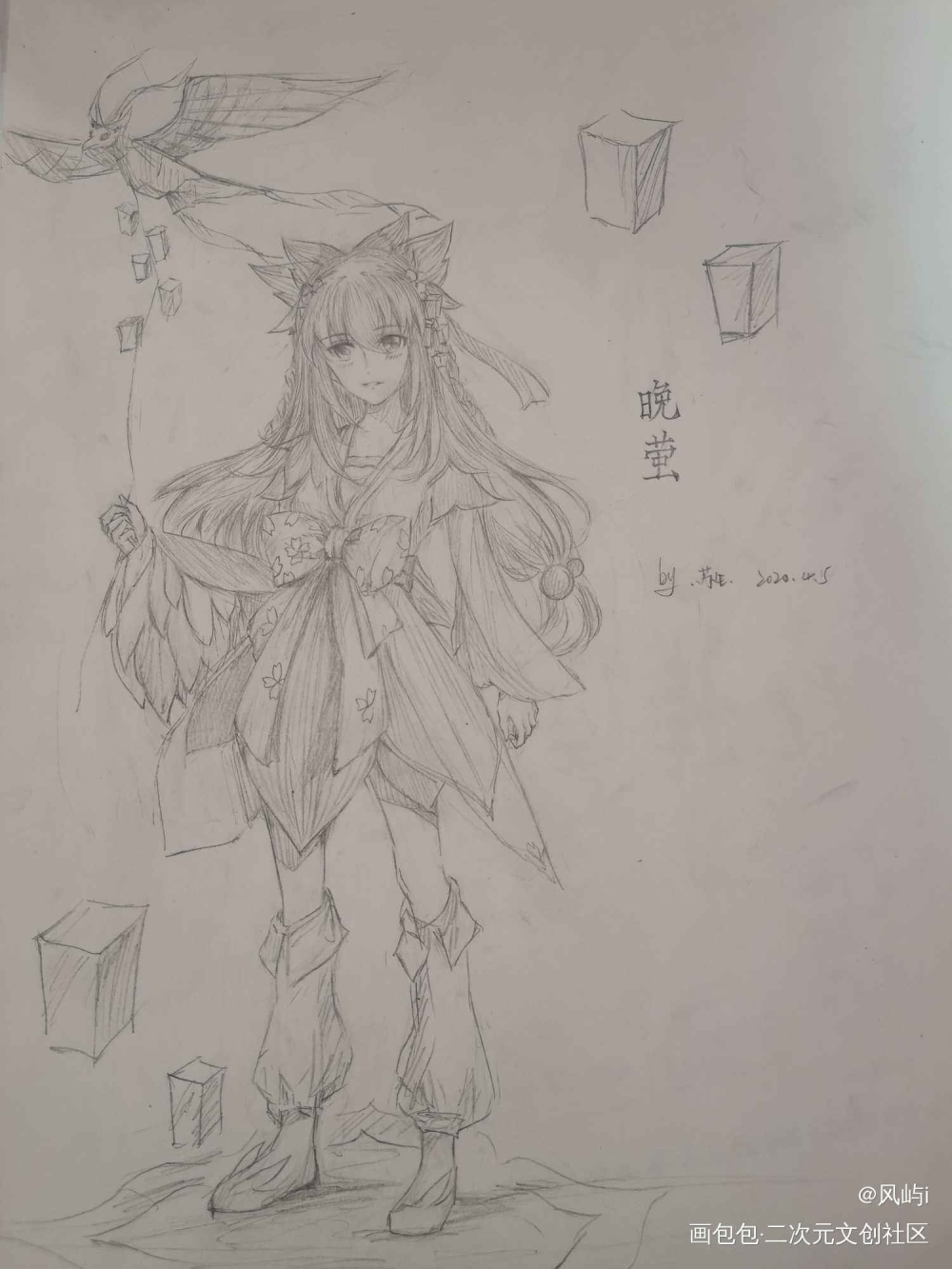 阿里嘎多玛玛哈哈～_王者荣耀娜可露露头像半原创绘画作品