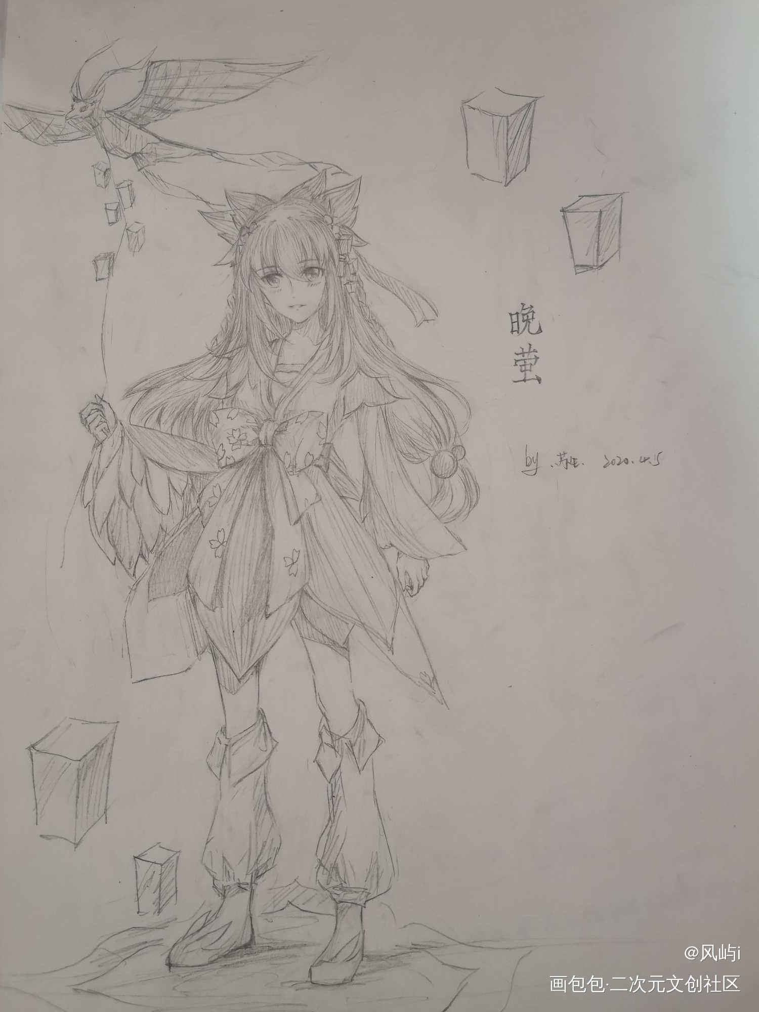 阿里嘎多玛玛哈哈～_王者荣耀娜可露露头像半原创绘画作品