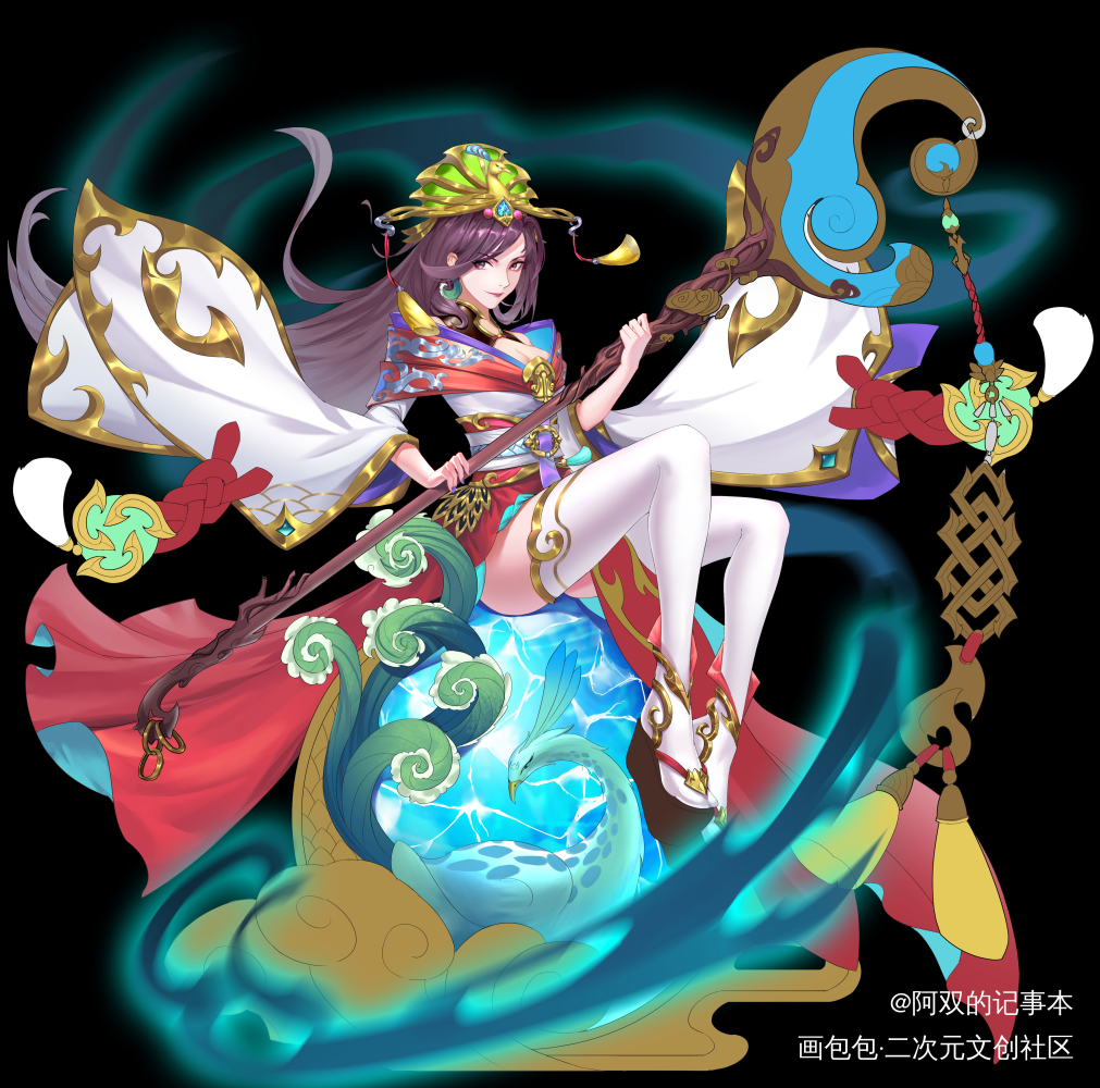 末班车~东方神羽希望大家喜欢_东方project立绘立绘角色立绘我要上首推插画绘画作品