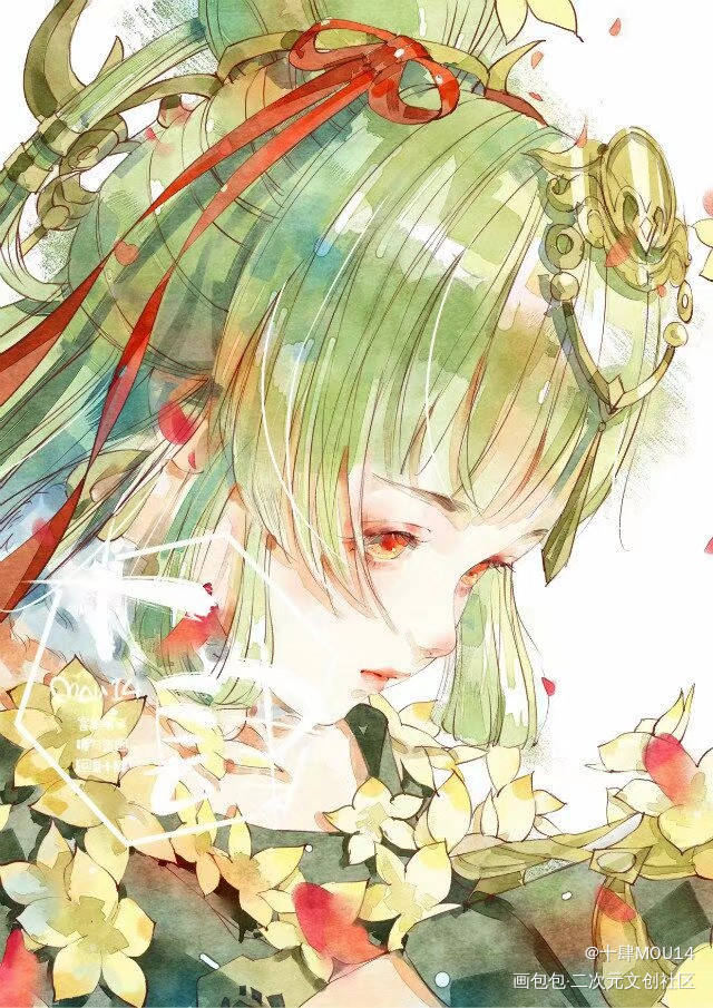 客单_剑网3绘画作品