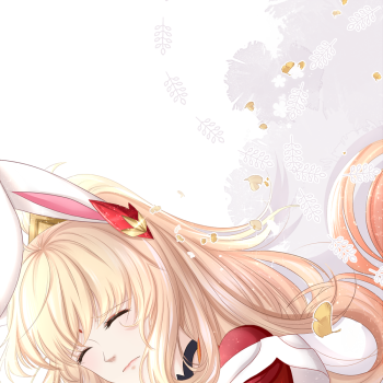 【王者/公孙离】一只阿离_王者荣耀公孙离平涂游戏同人我要上首推头像