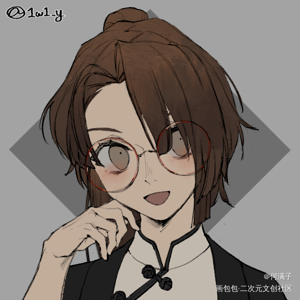 捏脸_原创绘画作品