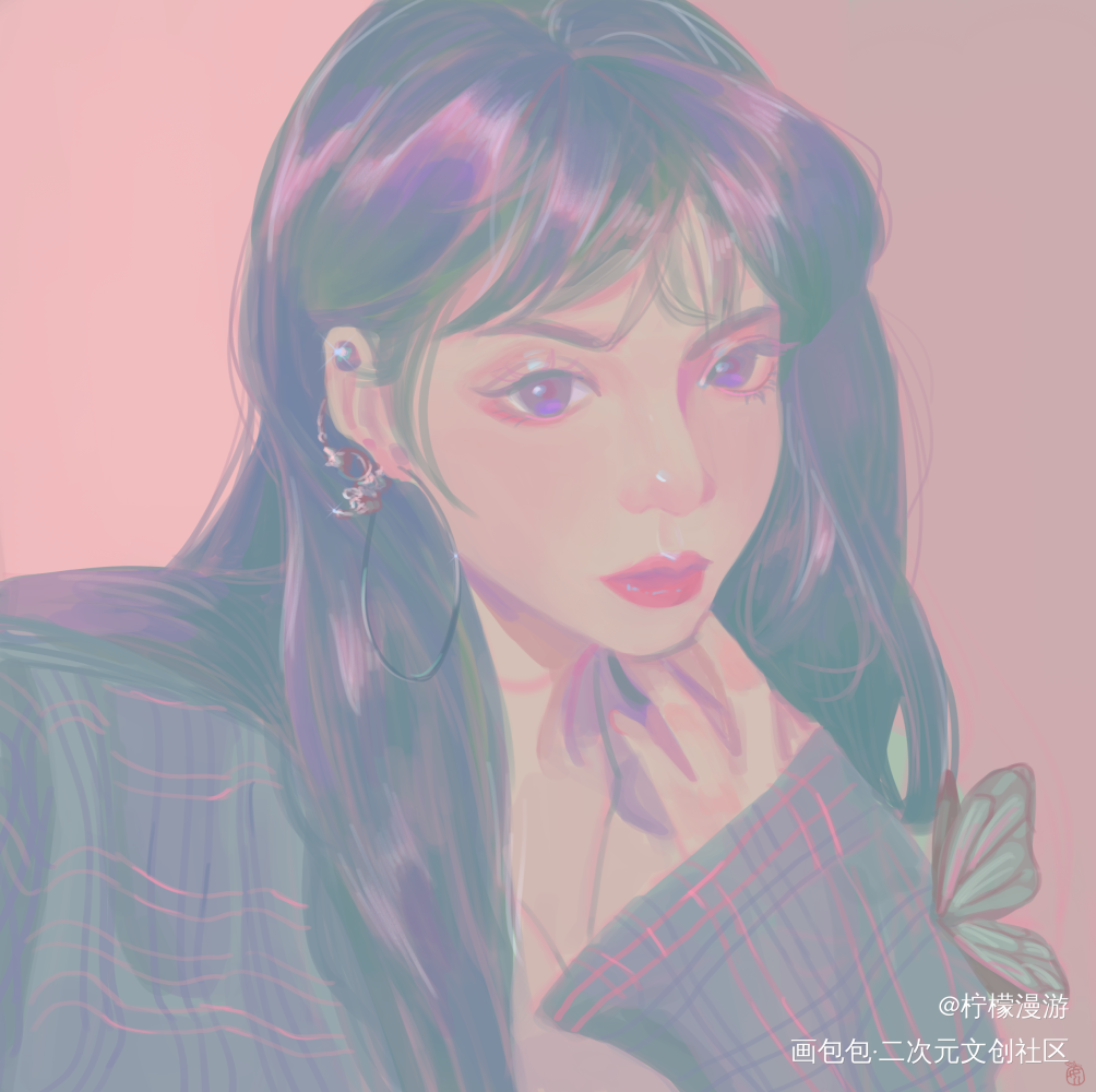 色彩练习_插画板绘插画首推绘画作品