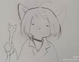 秦岚小可爱_绘画作品