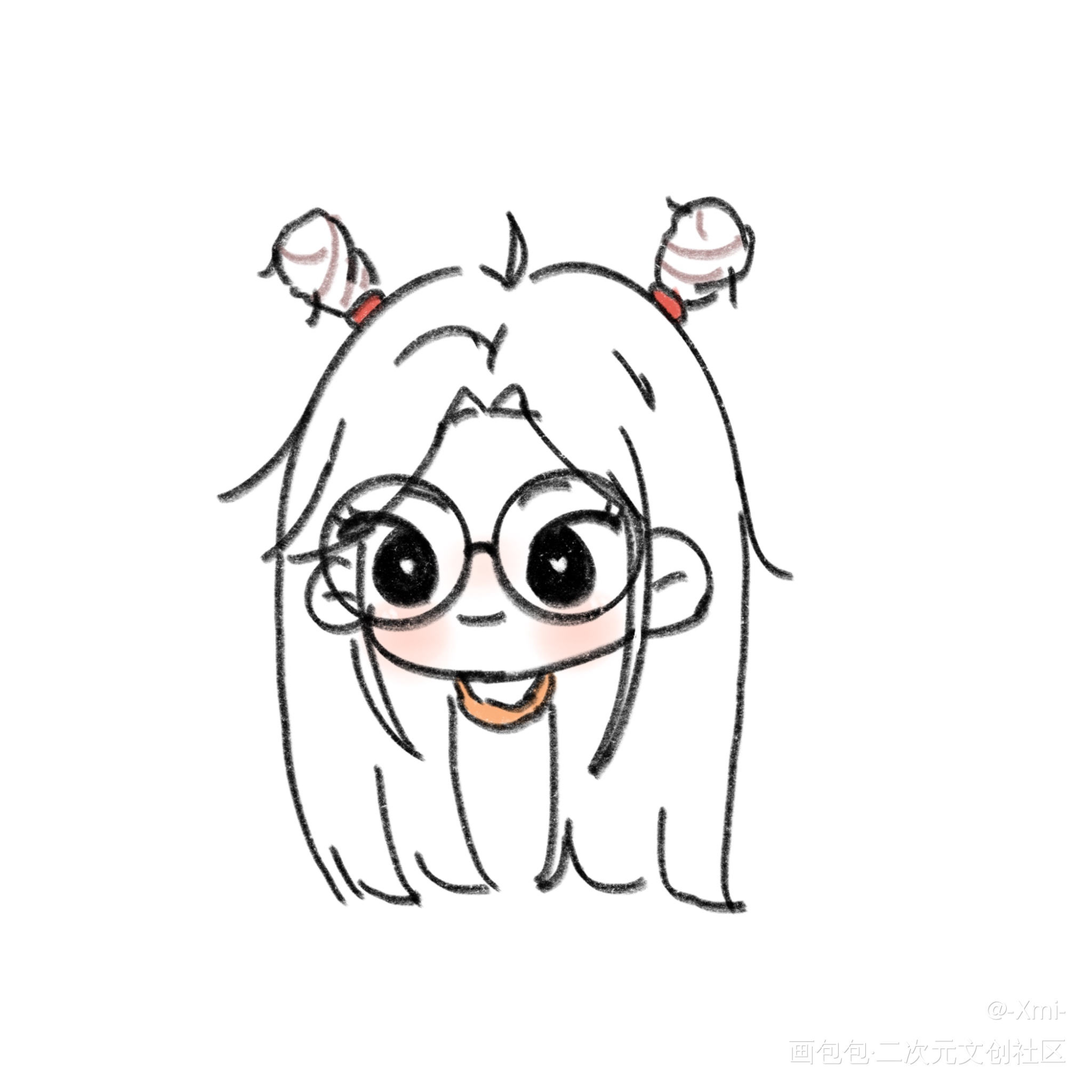 一些小头像_Q版原创绘画作品