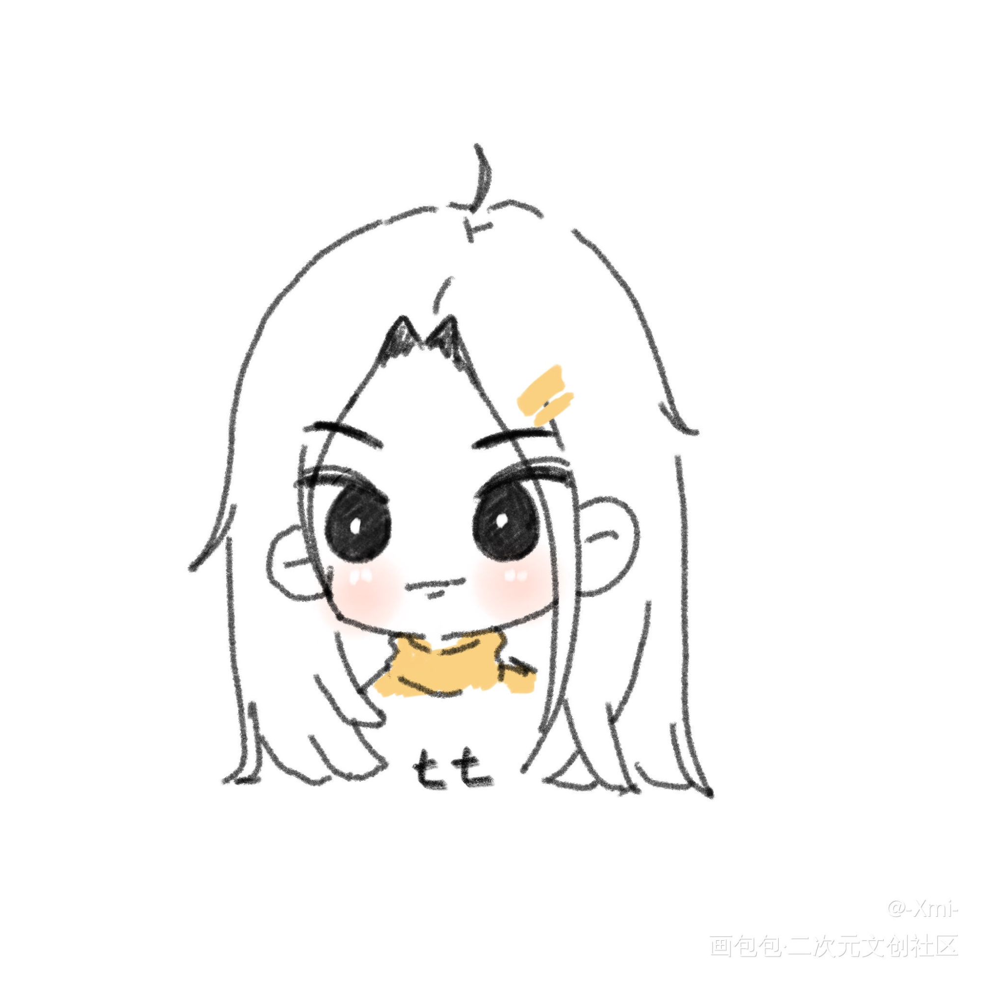 一些小头像_Q版原创绘画作品
