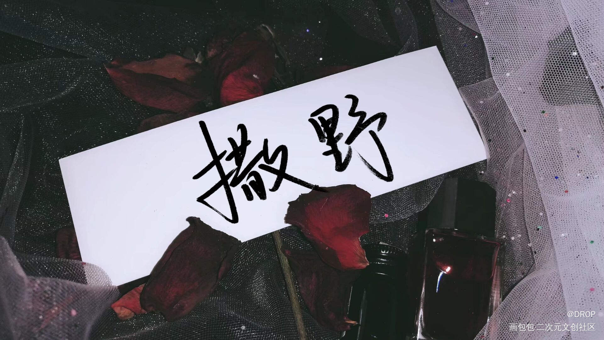撒野_撒野手写手写绘画作品