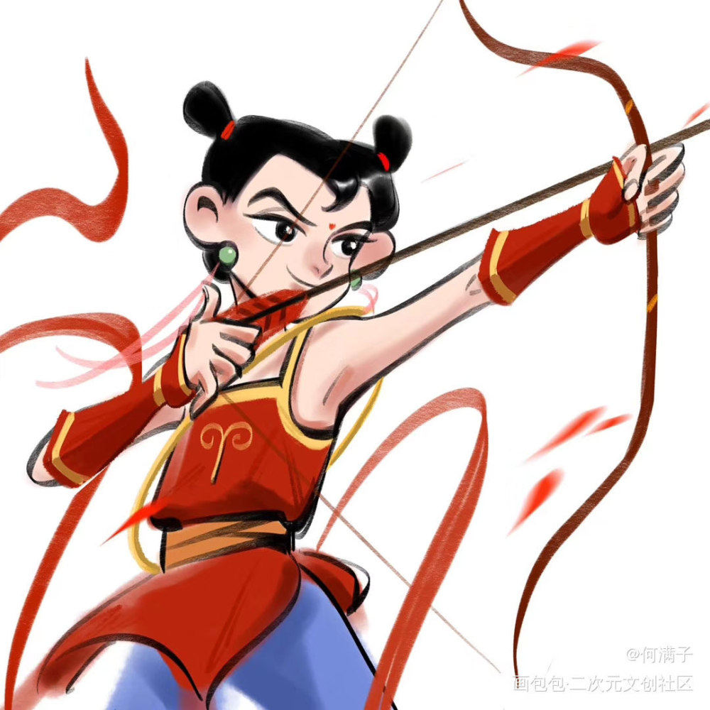 哪吒_哪吒传奇绘画作品
