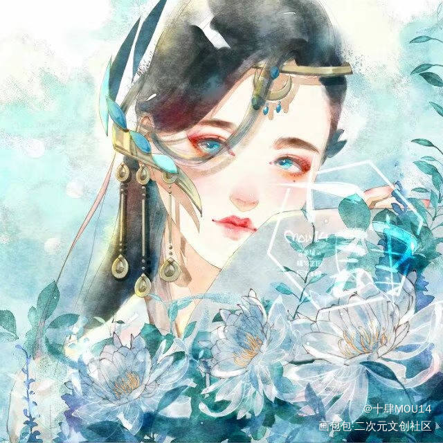 客单_剑网3绘画作品
