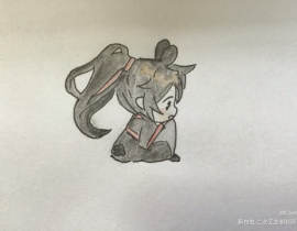 一半_绘画作品