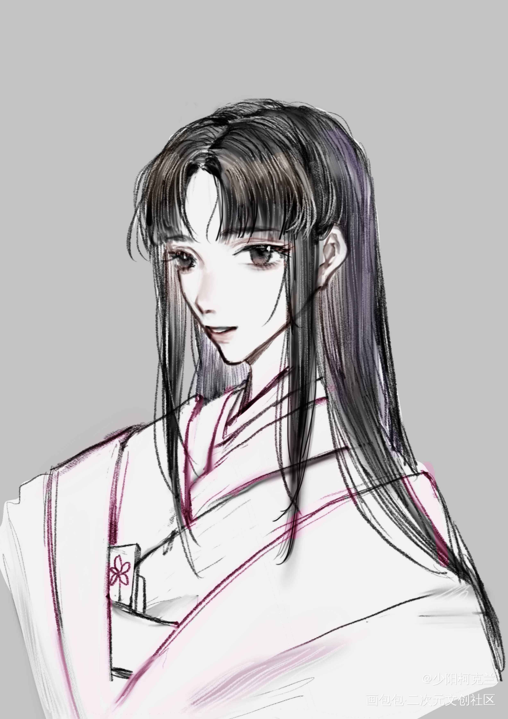 丢个_插画摸鱼原创绘画作品