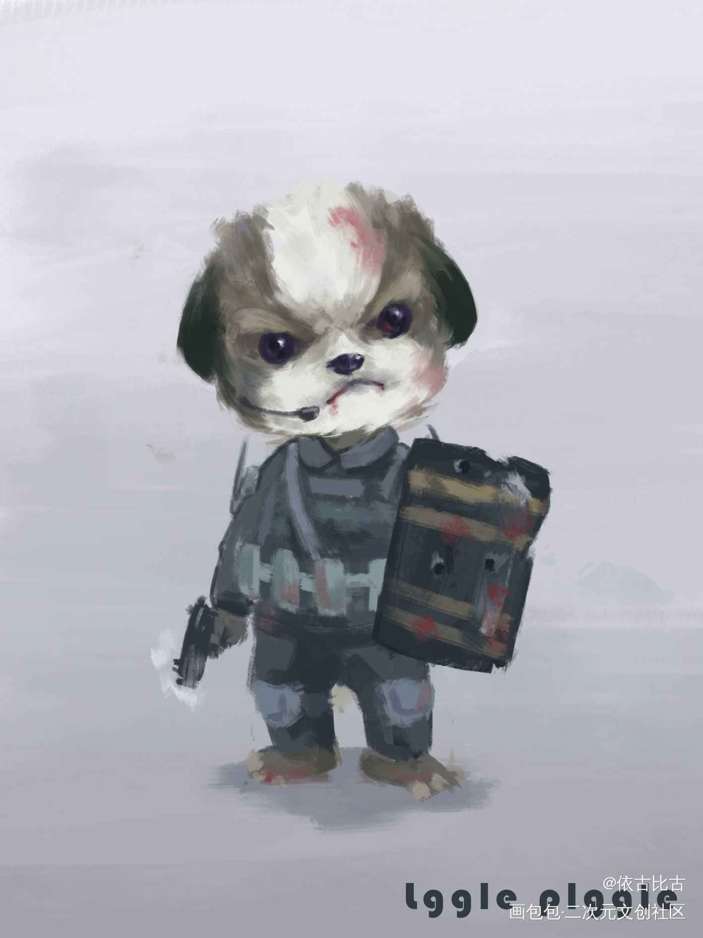 最近画的一些设定_立绘厚涂我要上首推人设原创绘画作品