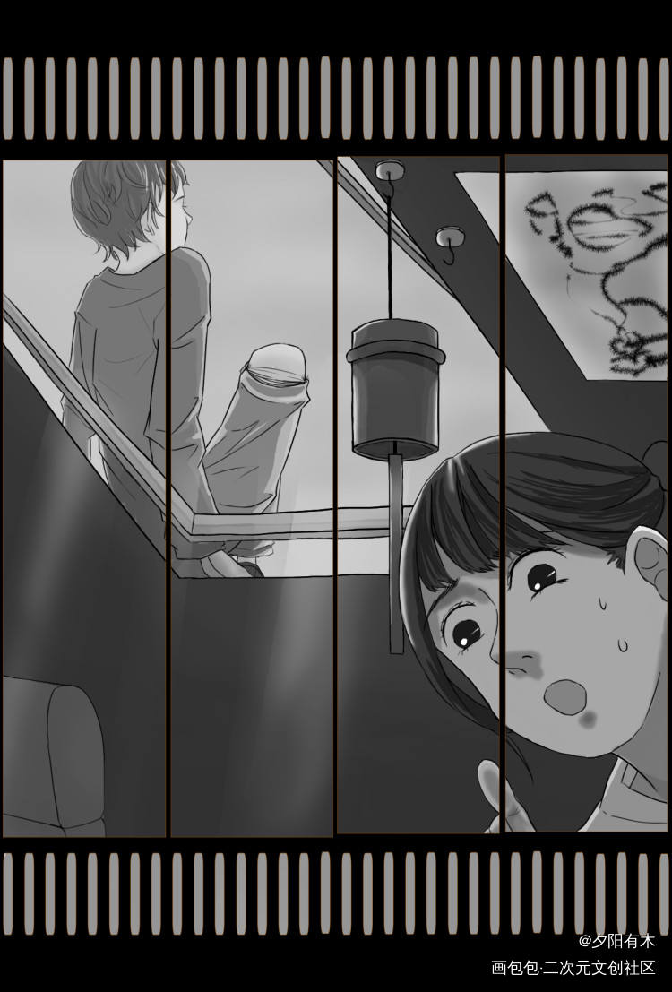 胶卷。_平涂原创绘画作品