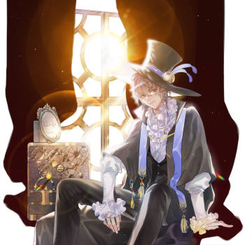 诡秘之主_诡秘之主克莱恩立绘厚涂平涂日系q版头像插画绘画作品