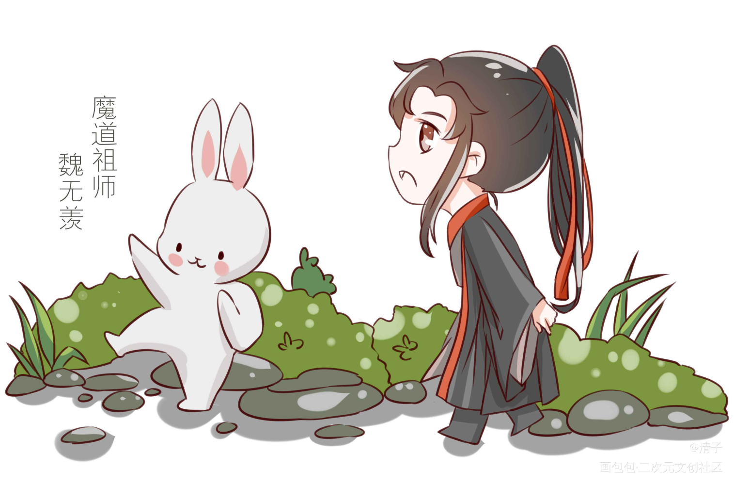 魔道祖师图片q版壁纸图片