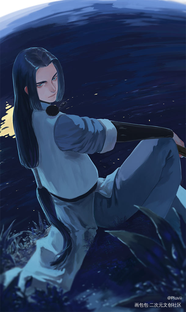 墙裂谴责某双标吸猫人士弹飞小小_罗小黑战记无限头像绘画作品