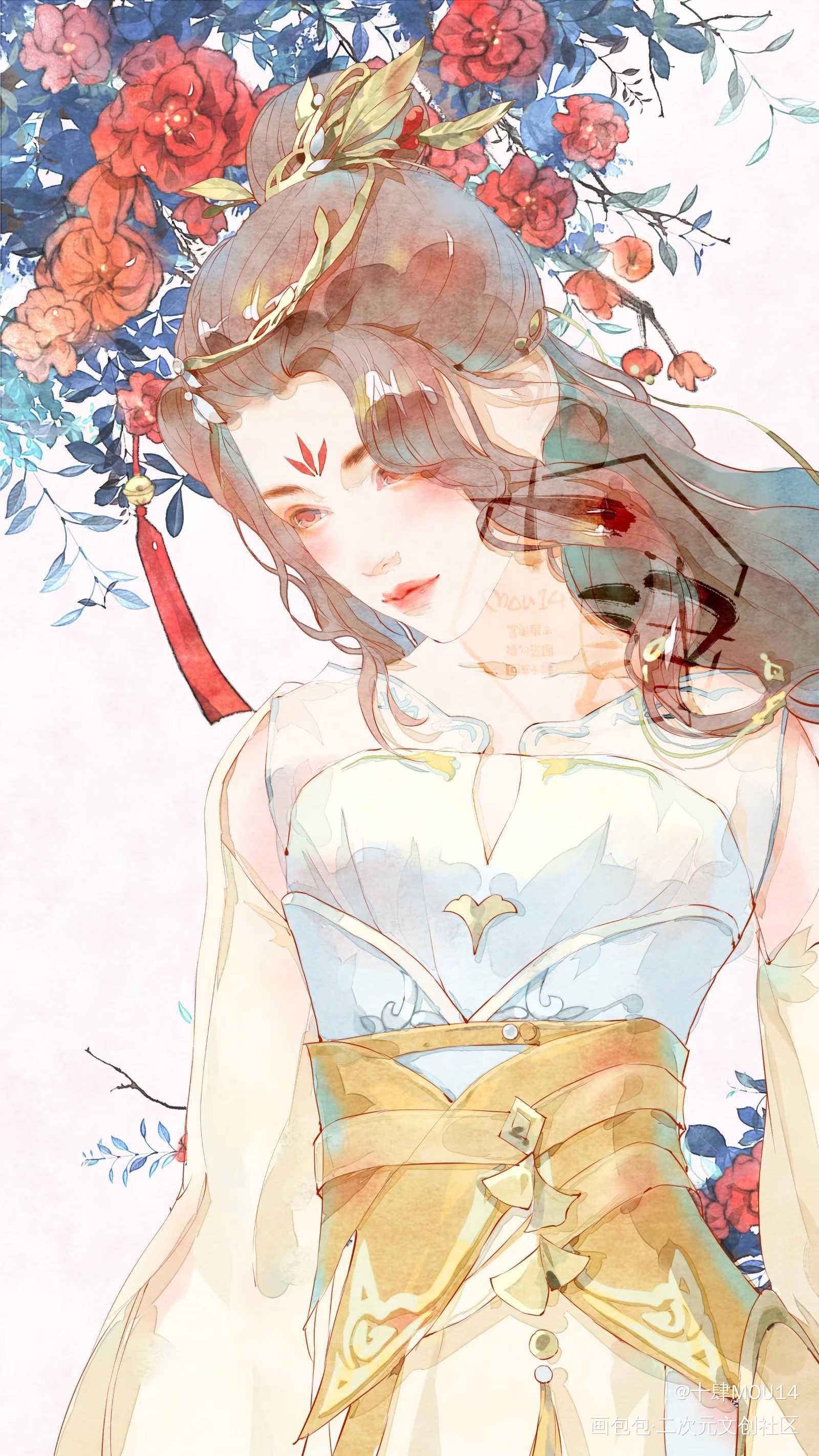 客单_剑网3绘画作品