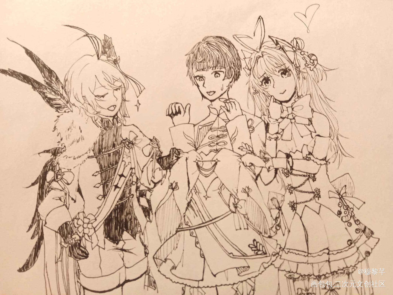 少主der新衣_食物语绘画作品