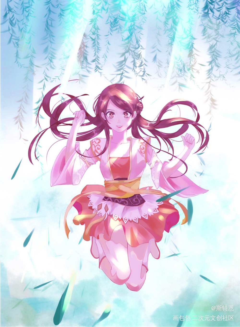 同人_立绘日系头像插画人物绘画作品